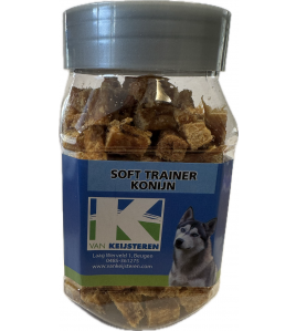 SOFT TRAINER KONIJN 150 GR./POT