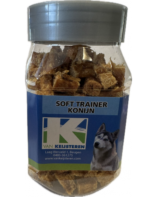 SOFT TRAINER KONIJN 150 GR./POT