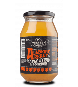 GRATE GOODS ALLBRINE READY MAPLE &amp; BOURBON - 500 ML