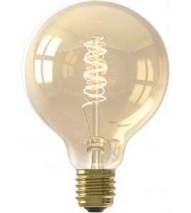 CALEX GLOBE G95 GOUD FLEX FILAMENT 220-240V 5.5W 470LM 2100K E27 3-STEP DIMMING