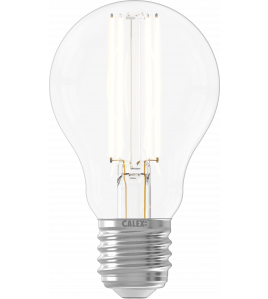 CALEX STANDAARD A60 HELDER STRAIGHT FILAMENT 220-240V 8W 1055LM 2700K E27 DIMBAAR MET LED DIMMER