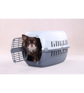 TRANSPORTKOOI NOAH GRIJS 32X49X29,5CM