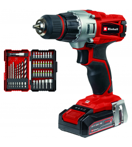 TE-CD 18/2 LI KIT 2.5 AH +39-DELIGE BOOR-/BITSET - ACCU BOOR-/SCHROEFMACHINE - 1 ACCU - POWER X-CHANGE