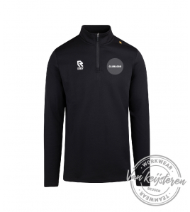RS3007 CROSSBAR HALF-ZIP BLACK 