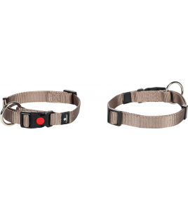 HALSBAND ZIGGI TAUPE XS 20-35CM 10MM