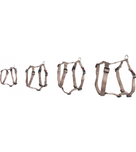 H-HARNAS ZIGGI TAUPE M 45-65CM 20MM