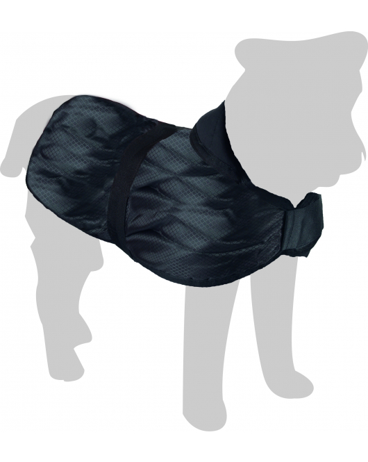 WINTERJAS EISBÄR ZWART 25CM