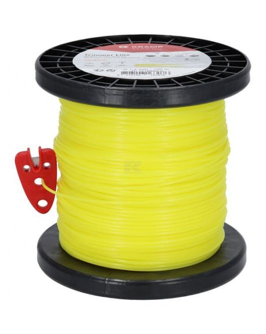 MAAIDRAAD Ø1,6 MM 100 M ROND GEEL KRAMP