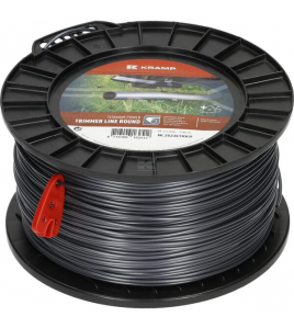 MAAIDRAAD Ø2,5 MM 236 M ROND TITANIUM POWER GRIJS KRAMP MAAIDRAAD Ø2,5 MM 236 M ROND TITANIUM POWER GRIJS KRAMP