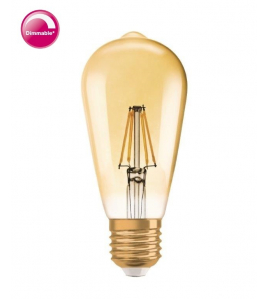 1906 F-LED ST6455GD DIM 7W 824 E27