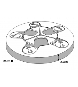 WOODEN BRAIN TRAIN ATHENA - 25CM