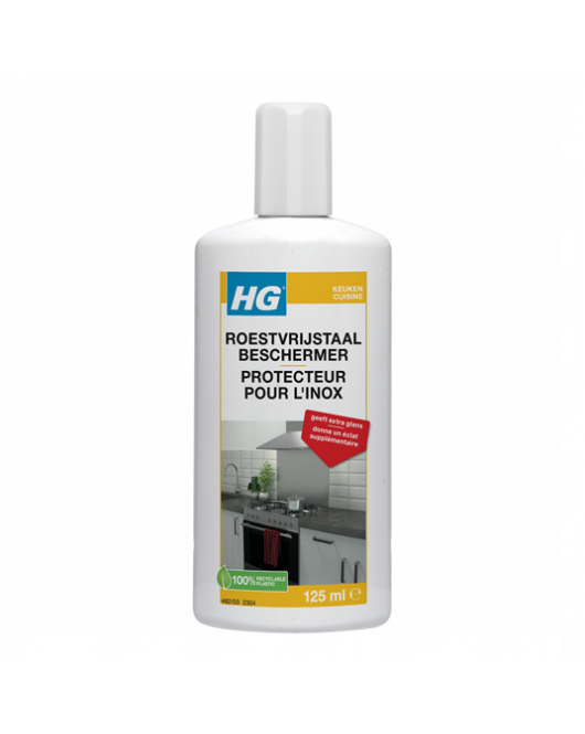 HG ROESTVRIJSTAAL BESCHERMER 125 ML