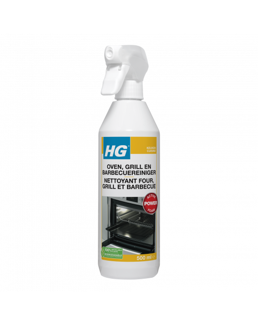 HG OVEN, GRILL EN BARBECUEREINIGER 500 ML