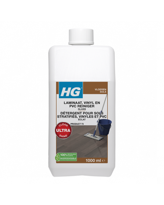 HG LAMINAAT, VINYL & PVC REINIGER GLANS (PRODUCT 73) 1 L