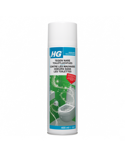 HG TEGEN NARE TOILETLUCHTJES 400 ML