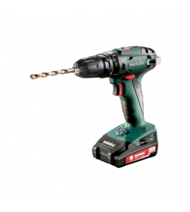 METABO SB 18 (2 X 2.0 AH LI-POWER, SC 60 PLUS, 10 MM BOORHOUDER)