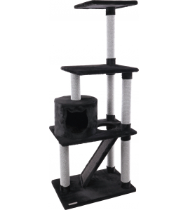 KRABPAAL FORZA ZWART 60X40X151,5CM