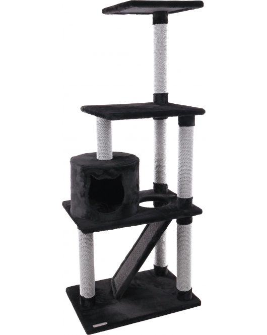 KRABPAAL FORZA ZWART 60X40X151,5CM
