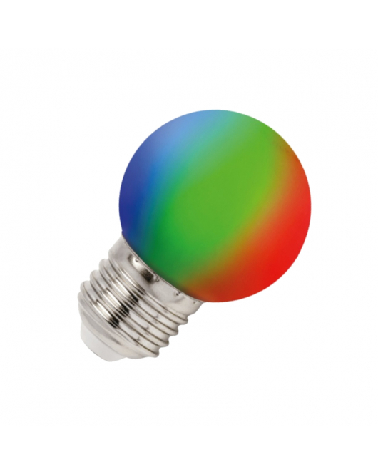 LED PARTYKOGEL PC D45 RGB 1W E27