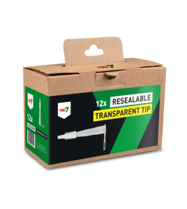 HERSLUITBARE HANGTUIT TRANSPARANT (DOOSJE 12 STUKS)