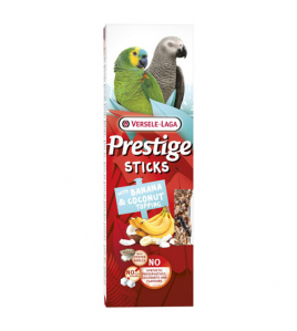 VERSELE-LAGA PRESTIGE STICKS PAPEGAAIEN 140 G BANAAN KOKOS