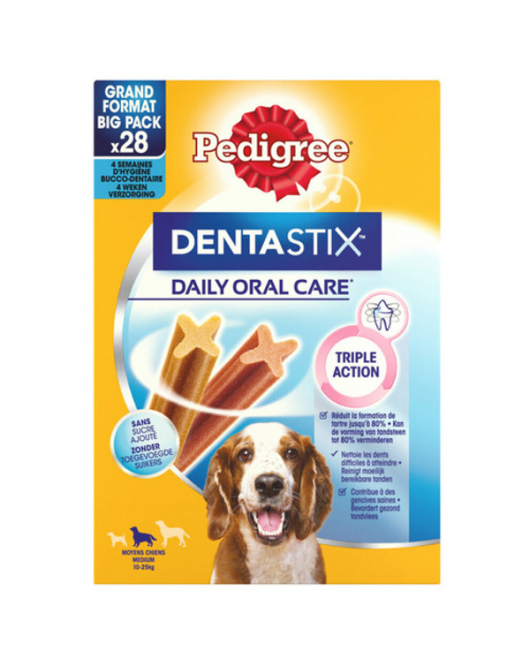 DENTA STIX MEDIUM MULTIPACK 28-PACK 4 X 720 GR.