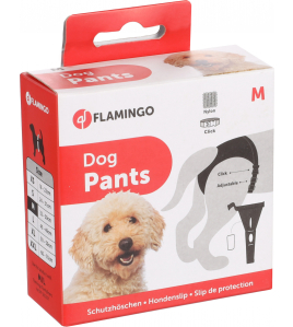 HONDENSLIP SASHA M ZWART + 4 INLEGKRUISJES