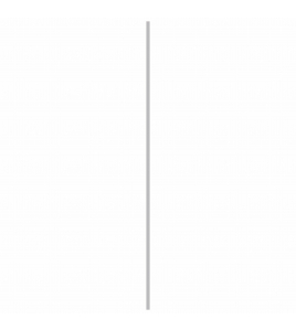 AFDEKPROFIEL ALUMINIUM 2X25MM 200CM