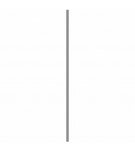 HOEKPROFIEL ALUMINIUM 10X20MM 100CM