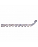 TRAPLIJST ALUMINIUM 6X30MM 200CM