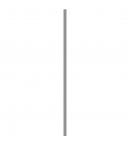 RONDE BUIS ALUMINIUM &#216; 25MM 100CM