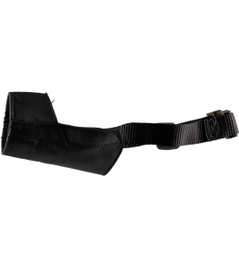 MUILBAND NED NYLON ZWART M NEK 51-75CM / NEUS 18,5CM