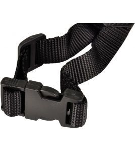 MUILBAND NED NYLON ZWART L NEK 60-89CM / NEUS 24CM