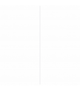 HOLLAT MDF ZELFKLEVEND 13X13MM WIT 260CM HOLLAT MDF ZELFKLEVEND 13X13MM WIT 260CM