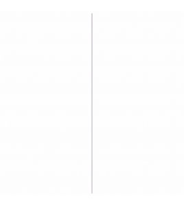 HOEKLAT MDF FOLIE 21X21MM WIT 260CM HOEKLAT MDF FOLIE 21X21MM WIT 260CM