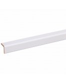 HOEKLAT MDF FOLIE 21X21MM WIT 260CM