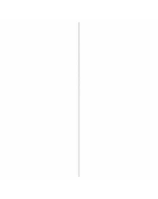 HOEKLAT MDF FOLIE 28X28MM WIT 260CM