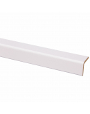 HOEKLAT MDF FOLIE 28X28MM WIT 260CM