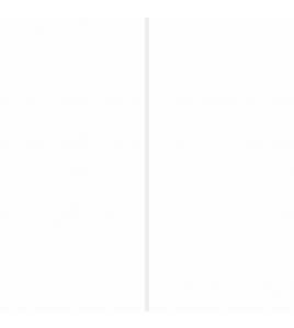 HOEKLAT MDF FOLIE 33X33MM WIT 260CM HOEKLAT MDF FOLIE 33X33MM WIT 260CM