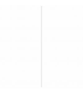 HOEKLAT MDF FOLIE 33X33MM WIT 260CM HOEKLAT MDF FOLIE 33X33MM WIT 260CM