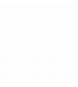 KWARTROND MDF FOLIE 16X16MM WIT 260CM