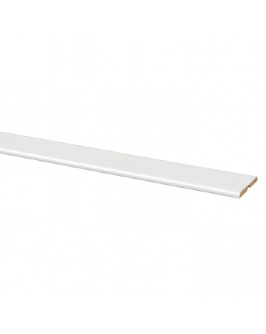 VOUWHOEK MDF 20X20X2600MM WIT ZELFKLEV.