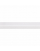 KOPLAT SCHUIN MDF FOLIE 12X37X2600MM WIT