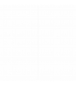 HOLLAT MDF FOLIE 13X13MM WIT 260CM HOLLAT MDF FOLIE 13X13MM WIT 260CM