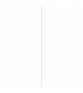 PLAFONDPLINT MDF FOLIE 42X8MM WIT 260CM