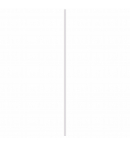 PLAFONDPLINT MDF FOLIE 42X8MM WIT 260CM