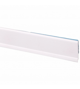 AFWERKINGSPROF. ZELFKL.30X2,5X2600MM WIT