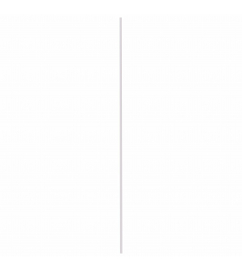 HOEKPROFIEL KUNSTSTOF 25X25MM WIT 260CM