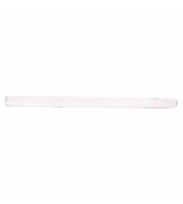 AFDEKPROFIEL KUNSTSTOF 2X30MM WIT 260CM