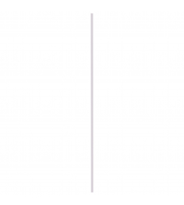 HOEKPROFIEL KUNSTSTOF 30X30MM WIT 260CM